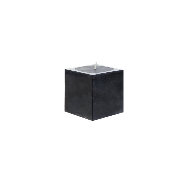 Hand Poured Premium Wax Candles 2 x 3 For Home Décor Mega Candles 3 pcs Unscented Black Square Pillar Candle Party Favors & More Celebrations Wedding Receptions Baby Showers Birthdays Hand Poured Premium Wax Candles 2 x 3 For Home Décor Mega Candles 3 pcs Unscented Black Square Pillar Candle Party Favors & More Celebrations Wedding Receptions Baby Showers Birthdays